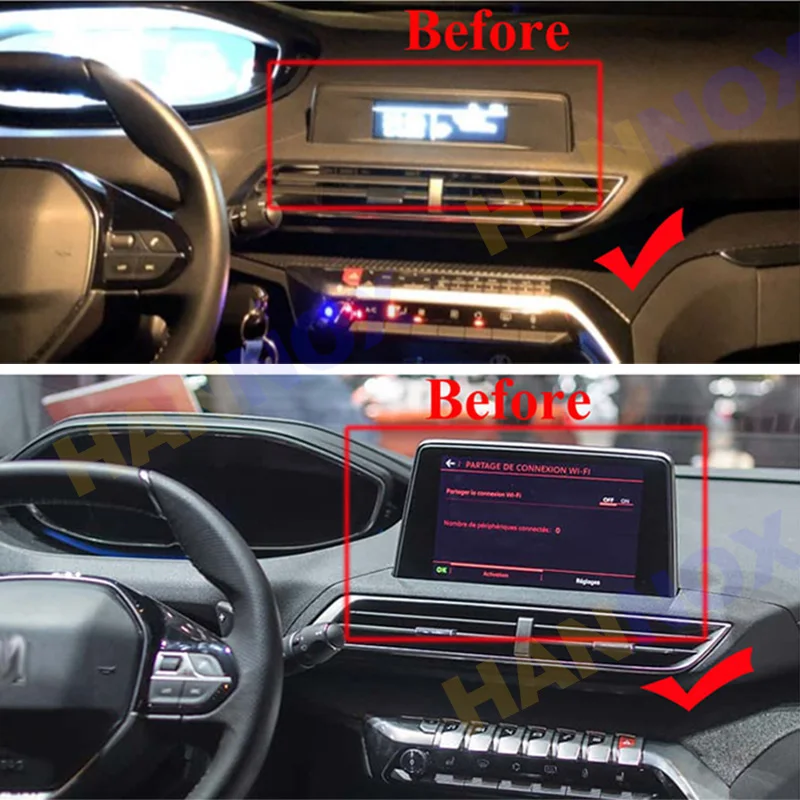 Автомагнитола 2 Din 9 дюймов Android для Peugeot 5008 4008 3008 2017-2020 автомобильный