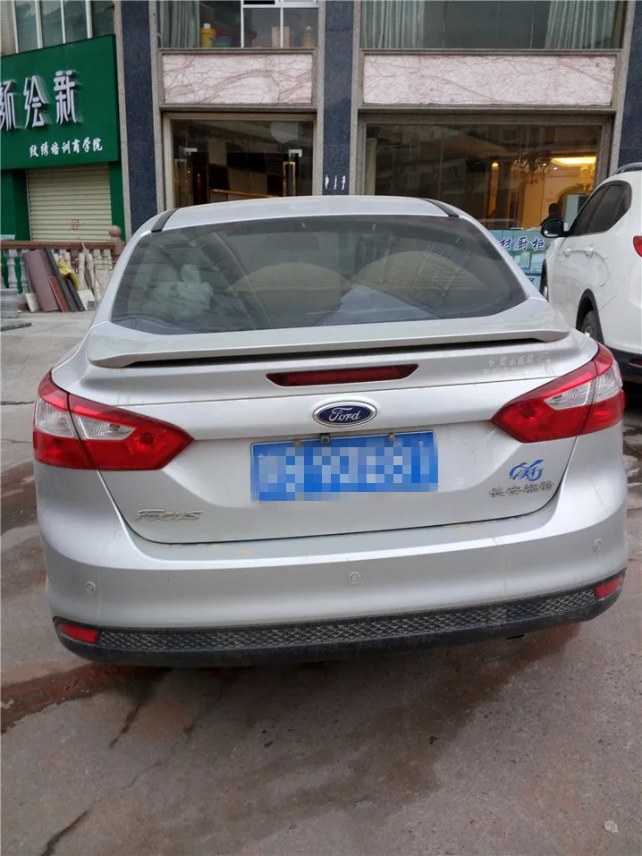 Спойлер для Ford Focus высококачественный спойлер из АБС-материала заднего крыла