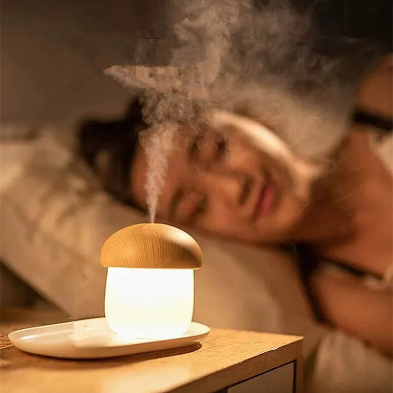 Зернистость под дерево ультразвуковой генератор холодного тумана USB