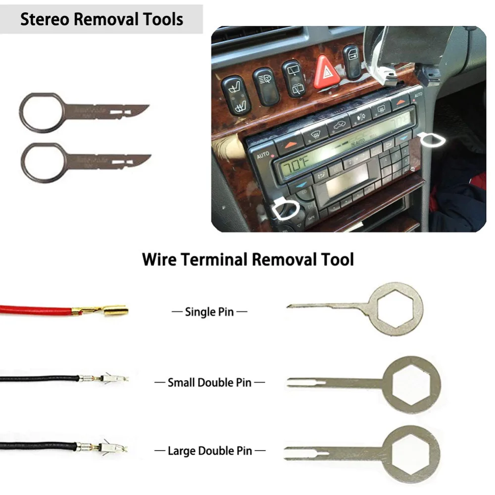 19 шт. автомобильный аудио комплект для технического обслуживания авто отделка