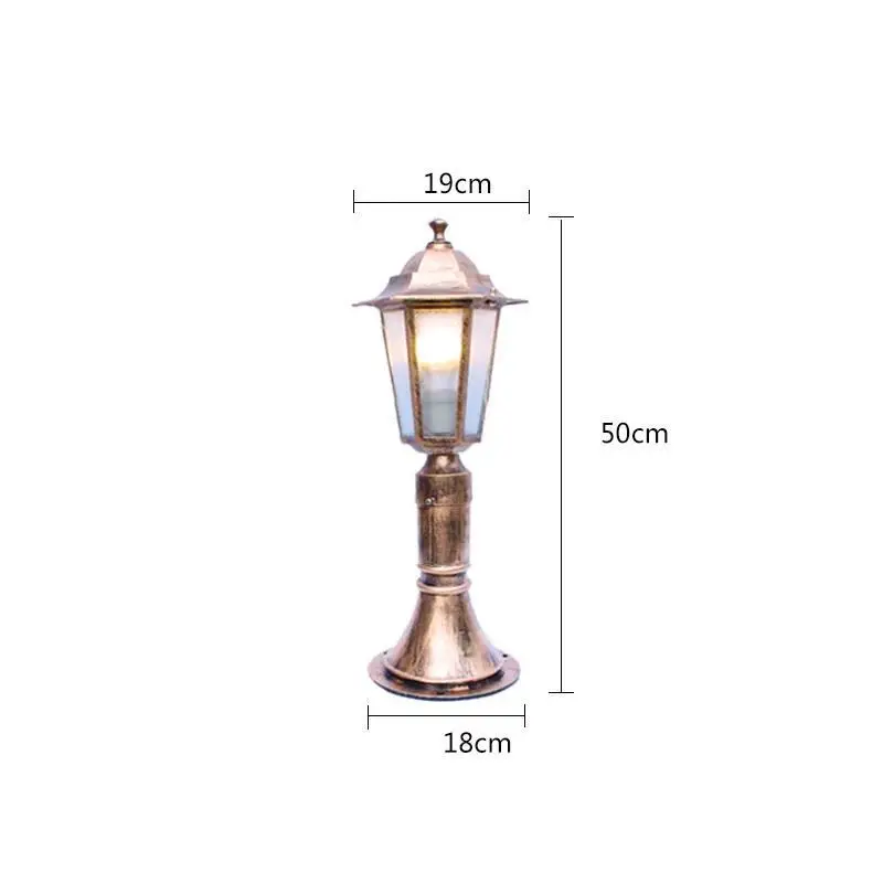 Внешняя лампа фараолы европейская для улицы освещение на солнечной энергии