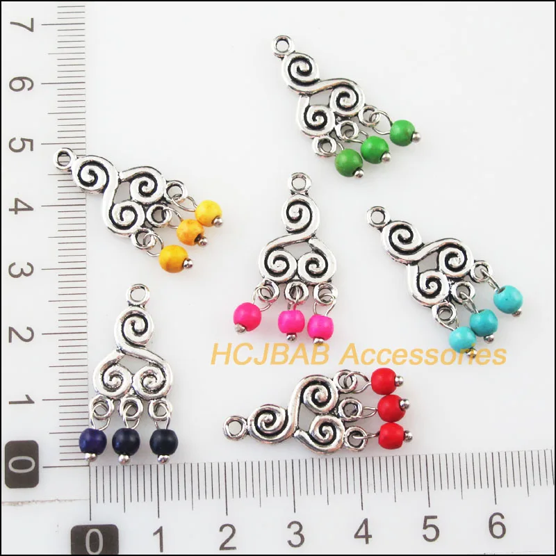 Модные 12 новый китайский узел очаровательные кисточки Тибетский серебристый