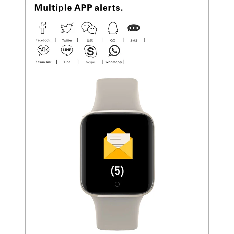 

Smart Wristband Fitness Bracelet Heart Rate Blood Pressure Detection Ip67waterproof Smart Watch Men Smart Watch Women Smartwatch