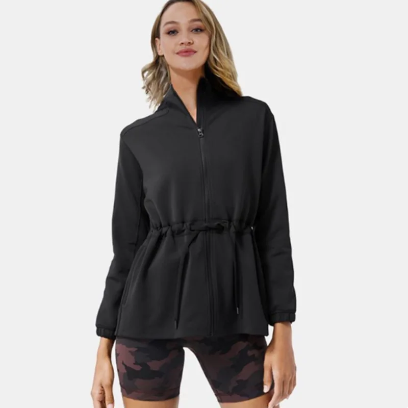 

Новая Универсальная Женская куртка с капюшоном и поясом