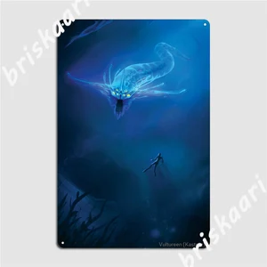 Subnautica Ghost Leviathan металлические знаки домашний клуб винтажное украшение гаража жестяные плакаты