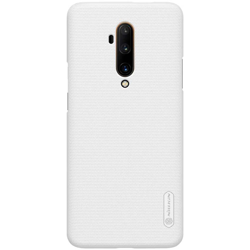 Для Oneplus 7t pro Чехол чехол NILLKIN приталенный Чехол s для Oneplus 7t pro Высокое качество Супер Матовый экран для Oneplus 7t pro - Цвет: Белый