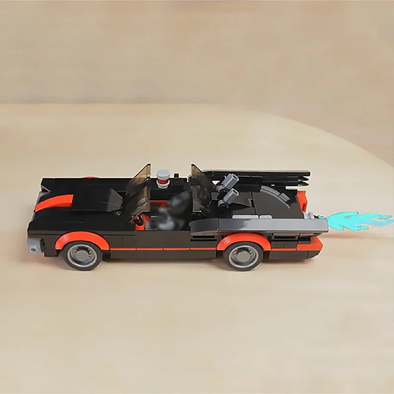 

1966 совместимые с batmobile гранулы образовательного количества деревянные блоки костюм