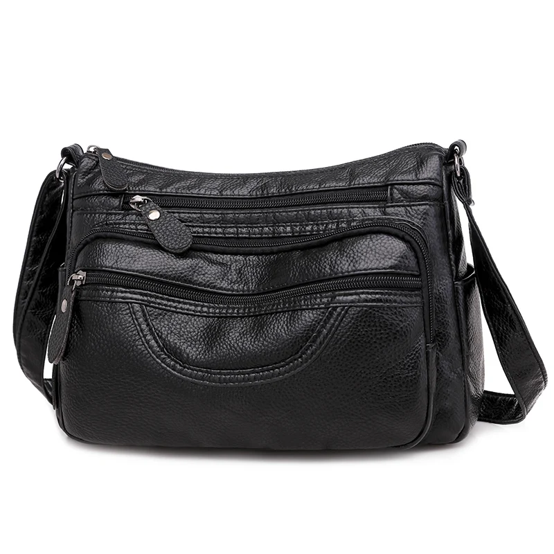 Женские сумки на плечо Роскошный кошелек женские повседневные многослойная PU