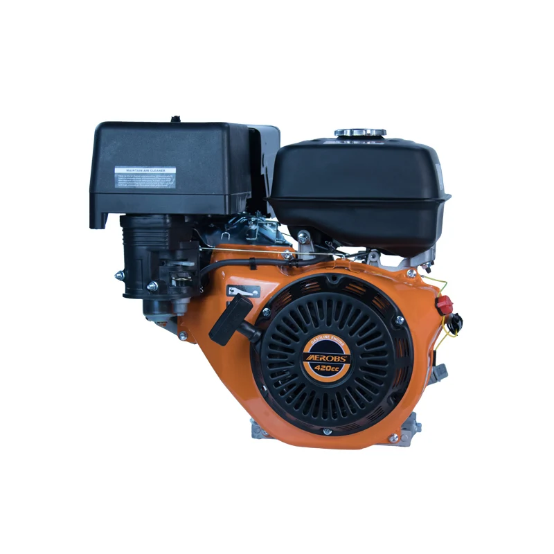 

AEROBS 190F 15HP 420cc Gasoline/Petrol Engine CE Approved Air-cooled 4-stroke OHV Petrol Engine Single Cylinder Honda Style