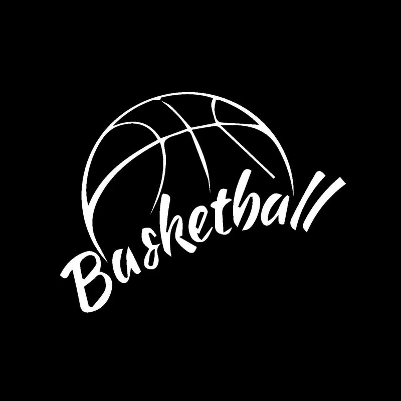 Автомобильные наклейки веселые игры в баскетбол модные ПВХ для украшения