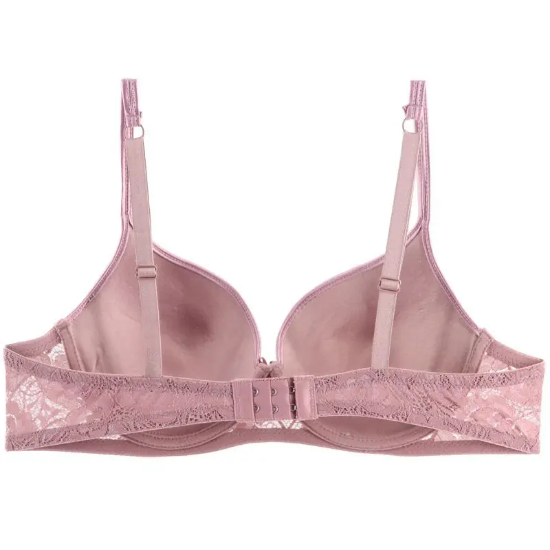 

3 Pcs Full Cup New Lace Bras Women Brassiere Adjusted Bralette Plus Size Breathable Underwear Sexy Lingerie Girls Push Up Bra