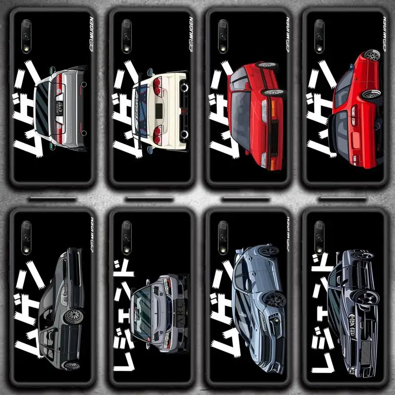 

Tokyo JDM drift sports car Phone Case for Huawei Honor 30 20 10 9 8 8x 8c v30 Lite view 7A pro
