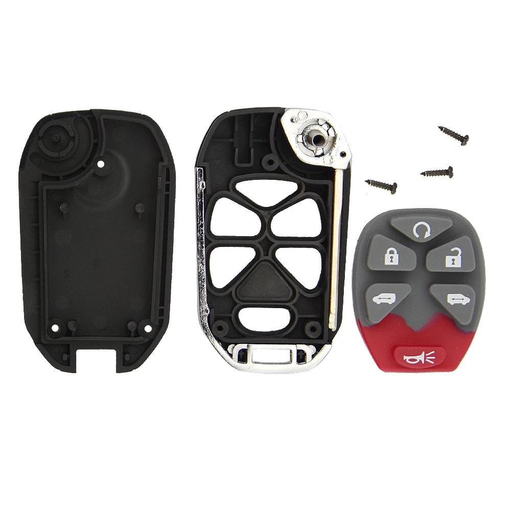 OkeyTech 5/6 кнопка дистанционного автомобиля ключ Оболочка Чехол для Captiva 2011