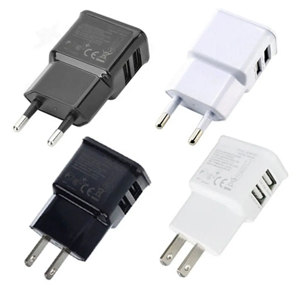 5V 2A Dual USB Универсальное зарядное устройство для мобильного телефона s зарядное устройство для путешествий зарядное устройство для iPhone для Android
