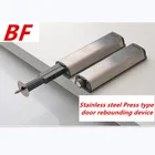 Дверной ограничитель, заглушки шкафа из нержавеющей стали, нажимная заглушка для открытия касания, буферы, мягкая Бесшумная закрывающая мебельная фурнитура