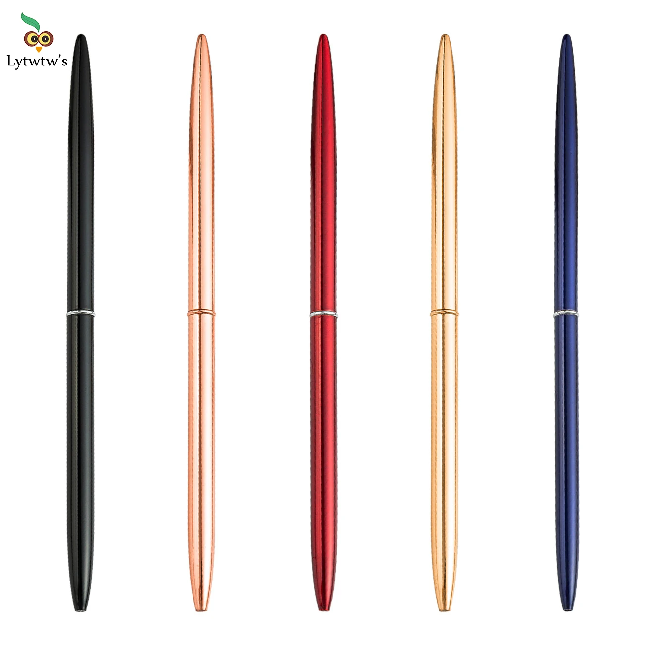 Ручки Lytwtw's роллер шариковая ручка металлические цвет в ассортименте|Шариковые