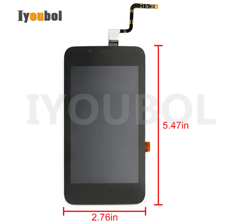 ЖК-модуль с сенсорным экраном дигитайзер для Honeywell Dolphin CT50