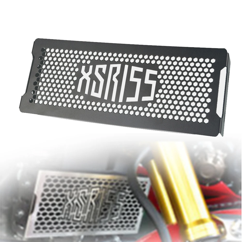 

For Yamaha XSR155 Motorcycle Accessories Aluminum Radiator Grille Guard Cover Protector XSR 155 2019 2020 with logo