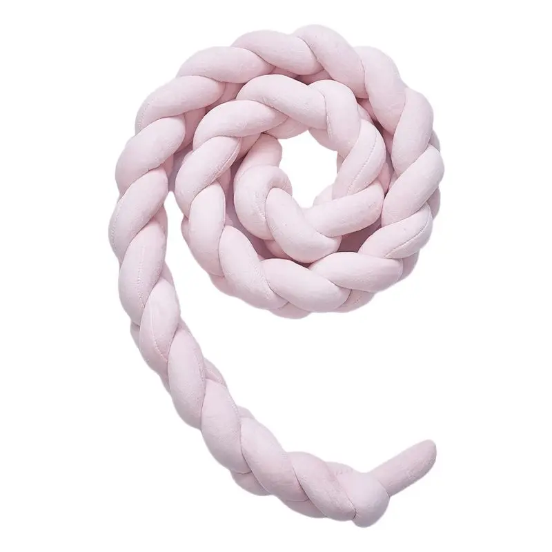 

Braided Crib Bumper Baby Cot Bumper Bed Sleep Bumper for Newborns Baby Kids 23GD