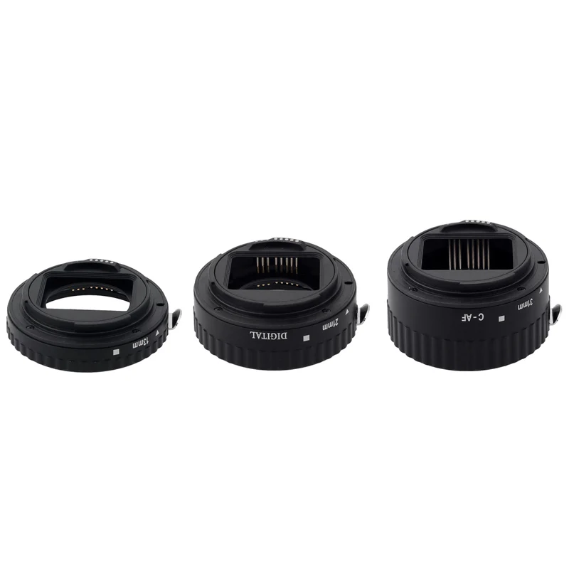 Meike MK-C-AF-B ABS Автофокус Макро Удлинитель Набор для Canon EOS EF EF-S 450D 500D 55D 600D 1100D T5i T4i T3i