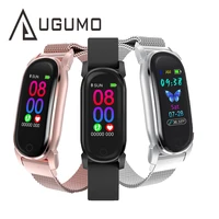 ugumo yd8 women smart watch body temperature smartwatch men heart rate blood pressure monitor gps running track smart wristband