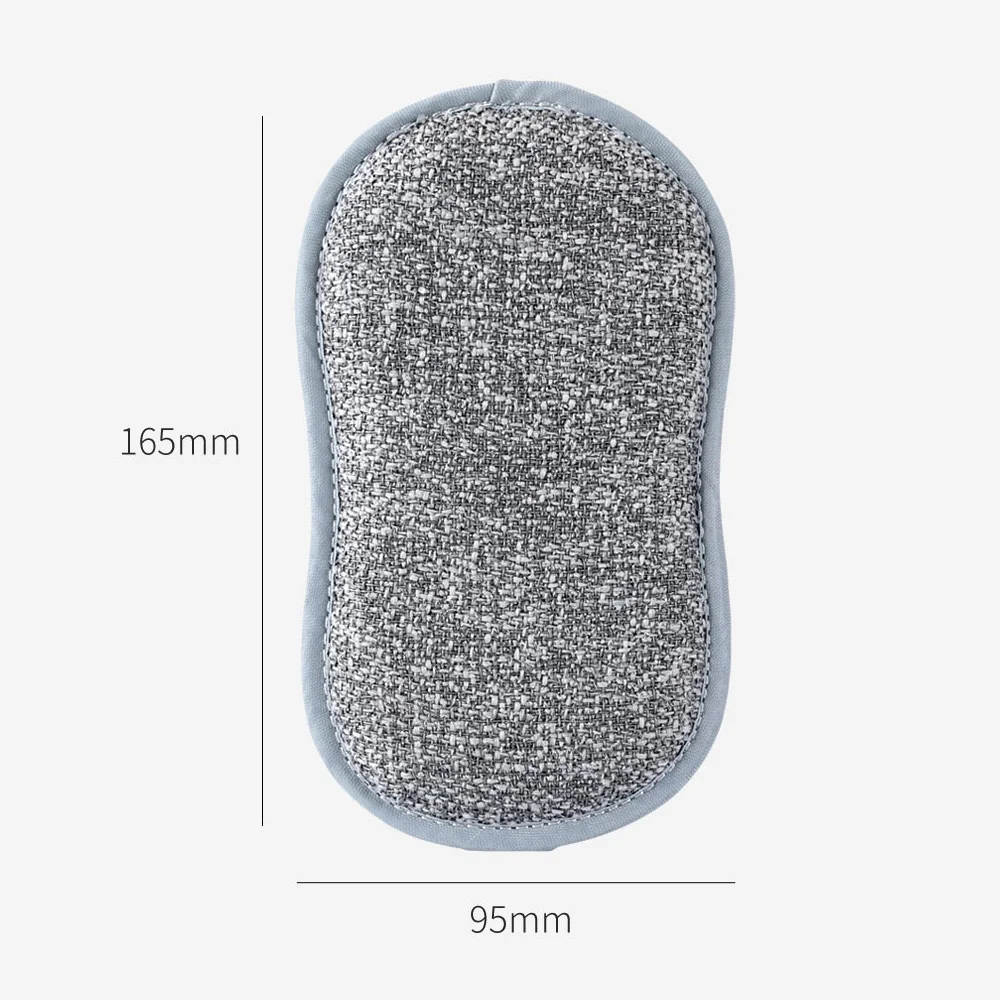 2 шт./лот Xiaomi Mijia чаша щетка для посуды двухстороннее использование щетка для уборки кухонная губка Чистящая кастрюля ершик для очистки сковороды инструменты