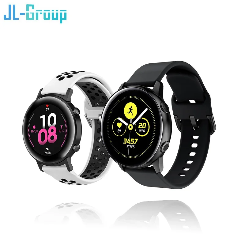 

20mm Strap For Xiaomi Amazfit GTS 2 Bip S Lite U GTR 42mm Band Silicone WatchBand Garmin Vivoactive 3 Bracelet Watch Accessories