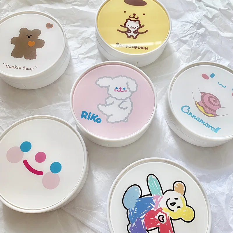 Мультфильм животных очки-невидимки чехол Мини Контактные линзы переносной для