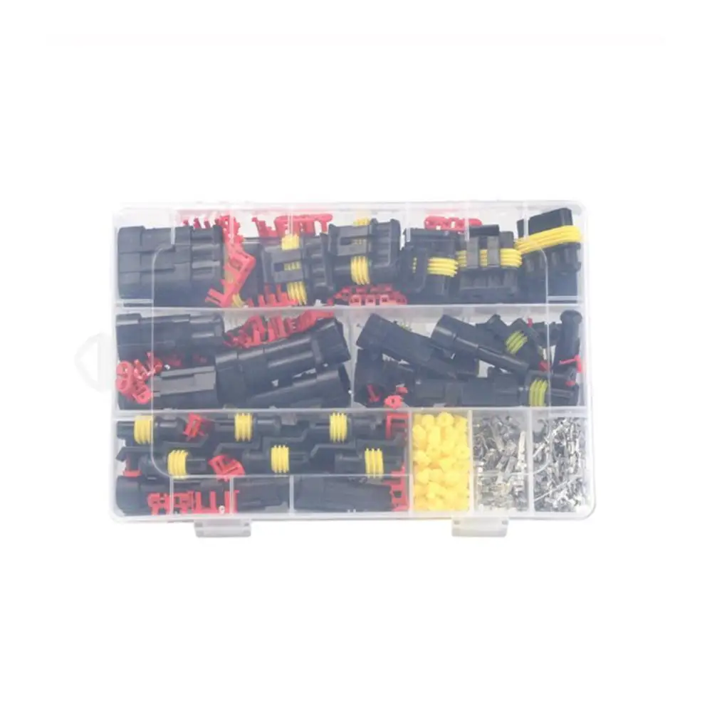 Водонепроницаемые коннекторы HID 352 шт. 1/2/3/4 контактов 26 комплектов Автомобильный