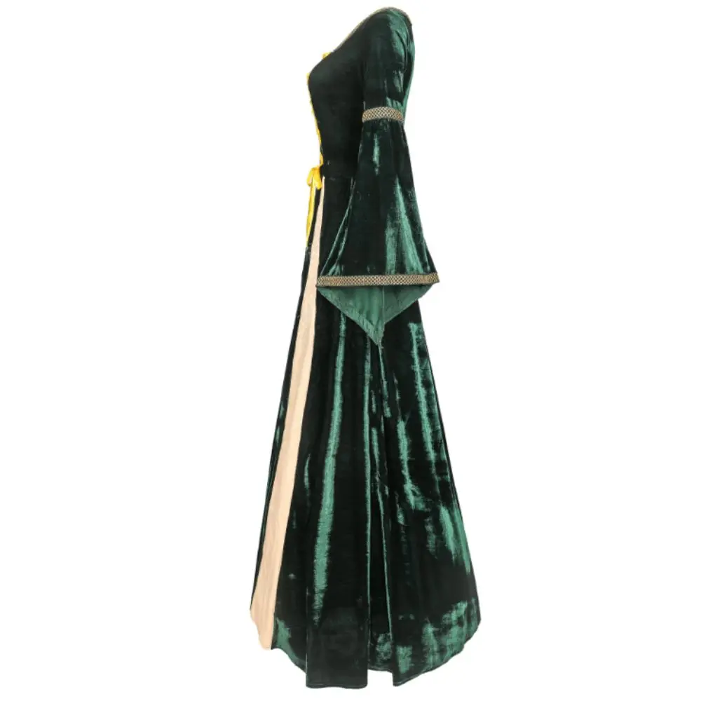 Greek Palace costume of queen Retro European style stage dress |