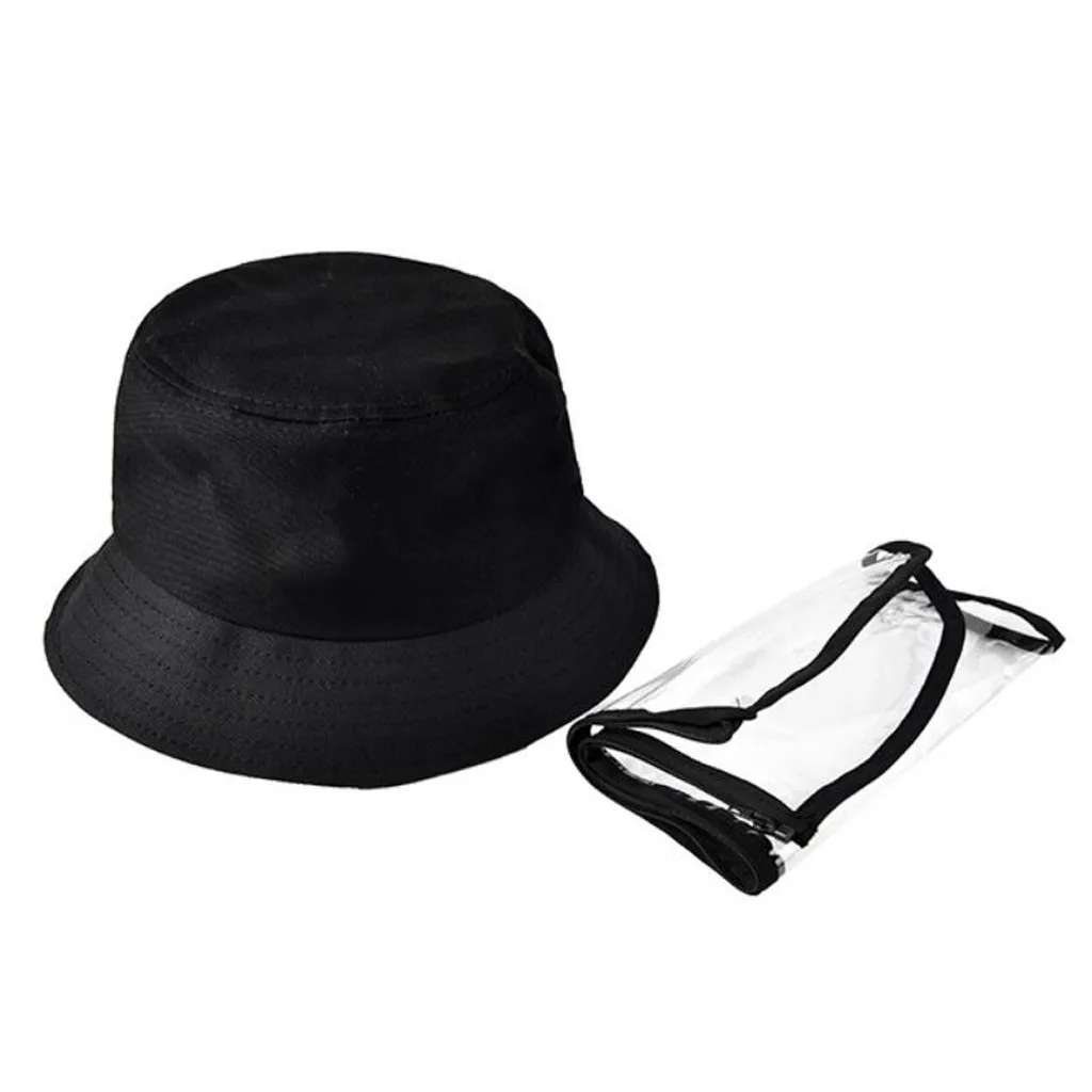 

Anti-spitting Protective Hat Cover Outdoor Fisherman Hat Adjustable Size A3