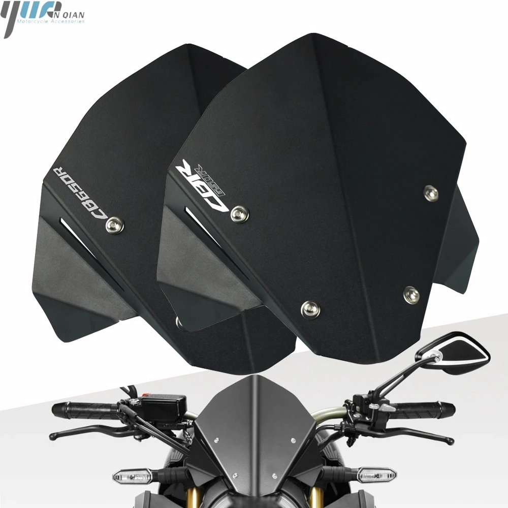 CBR650 R CBR650R мотоцикла CNC лобовое стекло Ветровое алюминиевый комплект дефлектор