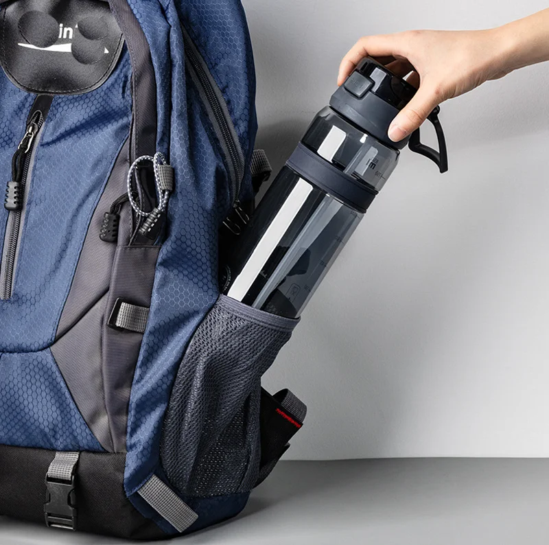 Открытый шейкер бутылка для воды соломы питьевой спорт путешествия Портативный