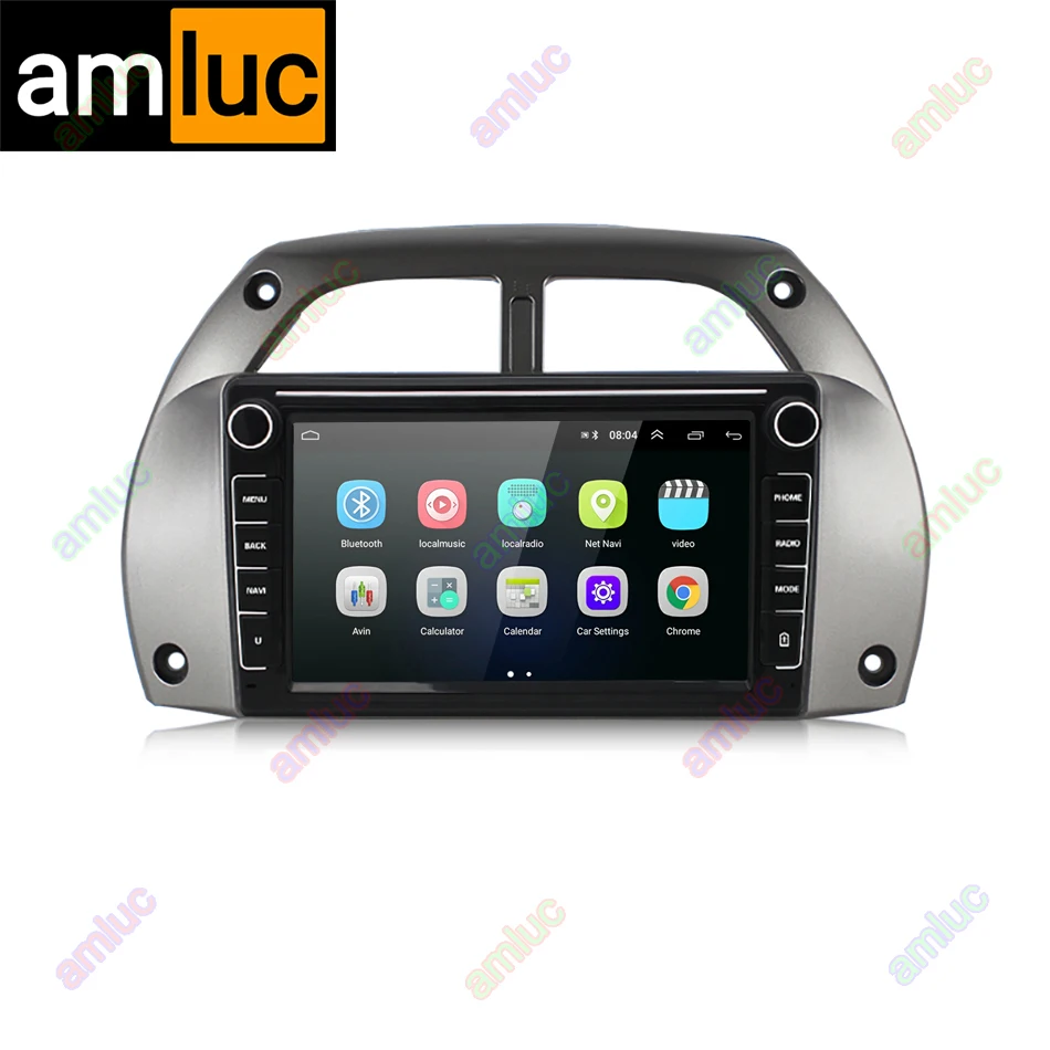 

Автомагнитола для Toyota RAV4 2001 2002 2003 2004 2005 2006, мультимедийный видеоплеер с навигацией, GPS, стерео, Android