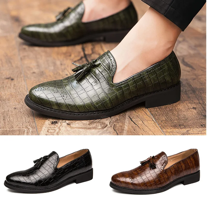 Мужские модельные туфли свадебные из лакированной кожи Кожаные оксфорды на