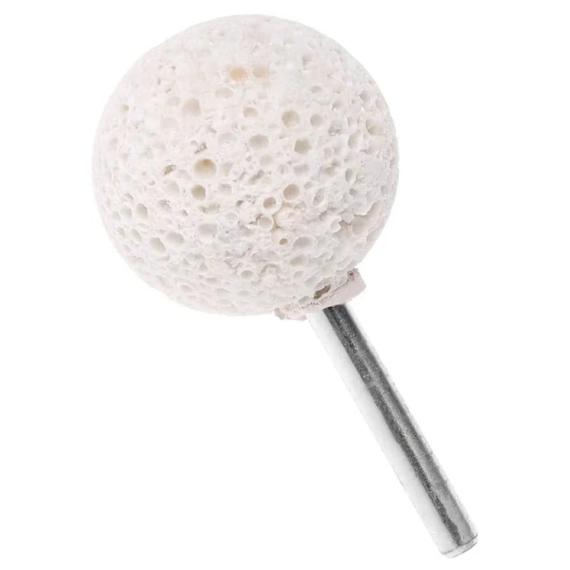 

HOT-6X40mm Car Tyre Grinding Head Rasp Puncture Brush Buffer Polishing Golf Ball Shank Tool