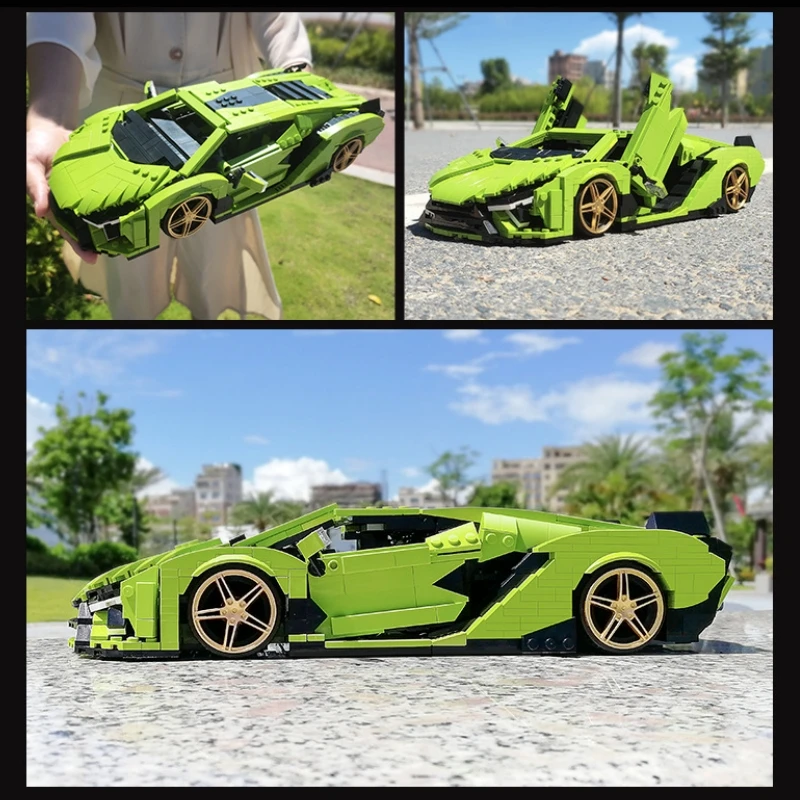 

Mould King 10011 Sin MOC Super Car High-Tech Series Toys Model Building Blocks Bricks Toys Set Toys For Kids Children