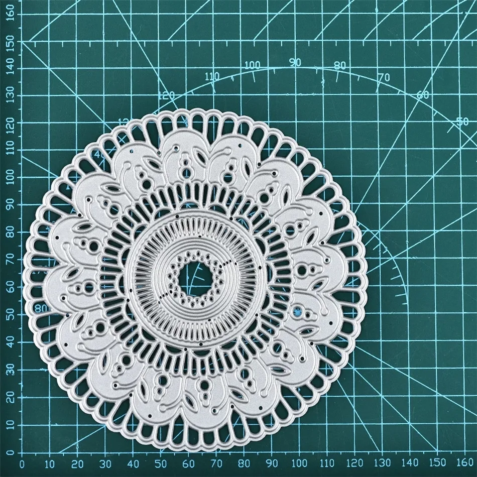 GJCrafts кружевная рамка для резки металла новые штампы скрапбукинга альбом с