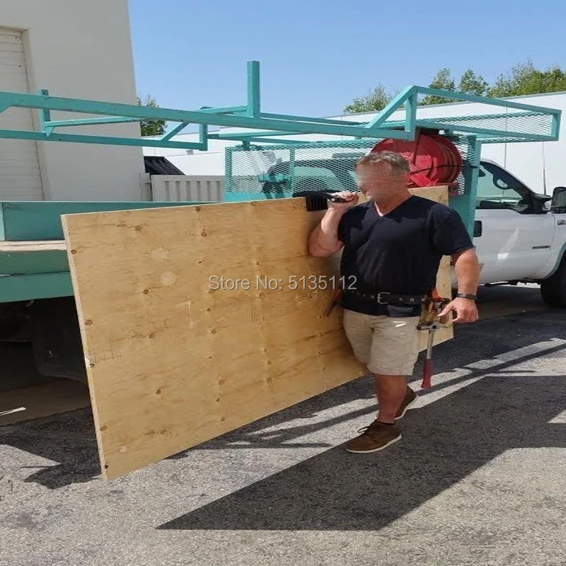 Деревянная ручка гаечный ключ фанера и Sheetrock панель Перевозчик тяжелый