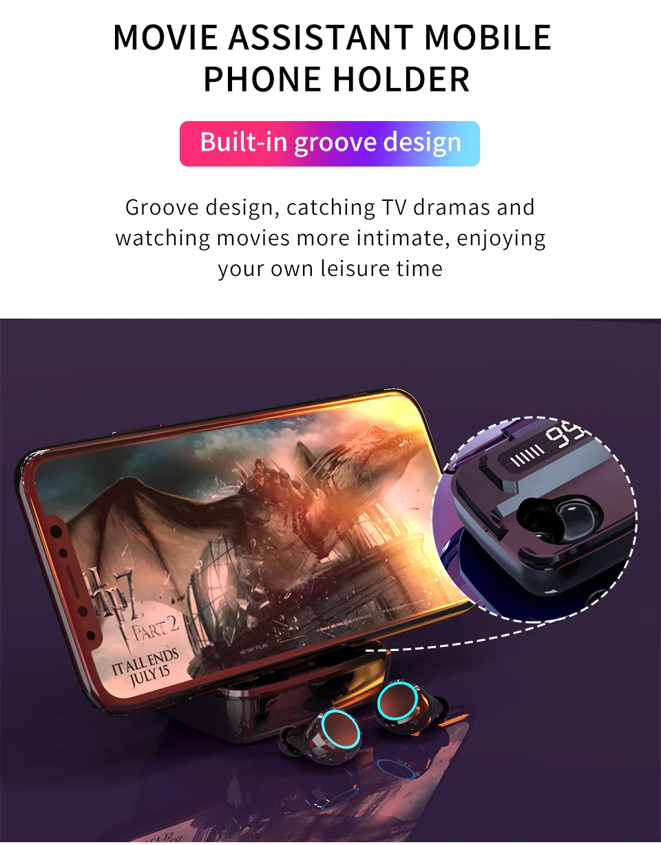 Новые наушники M11 TWS Bluetooth 5,0 стерео объемные беспроводные Bluetooth наушники спортивные беспроводные гарнитуры с зарядным устройством