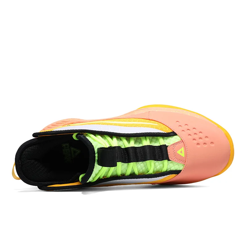 

Peak basketball shoes men's shoes 2021 new student practical shoes men's black and white wear resistant anti slip sports shoes
