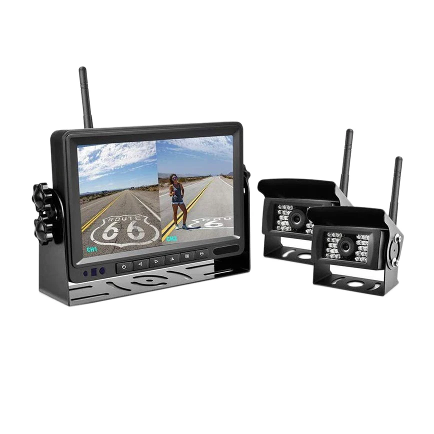 7-дюймовый Рабочий стол Автомобильная hd-камера Дисплей автобус грузовик