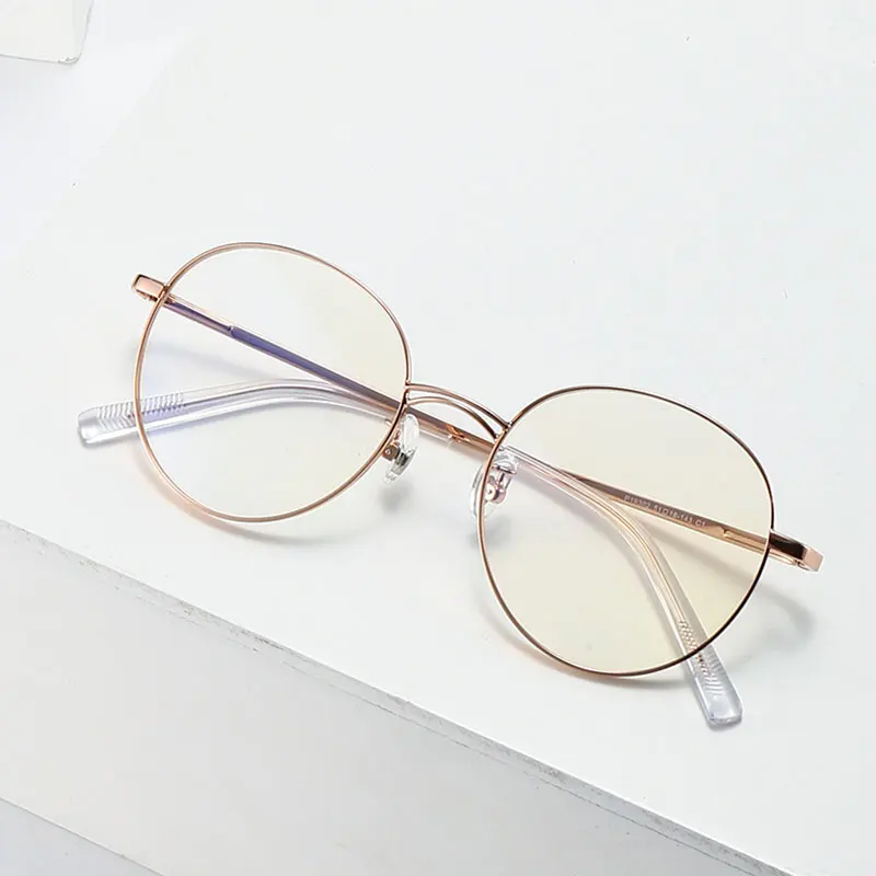 

Alloy Frame Glasses Full Rim Eye Glasses Women Style Nearsighted Spectacles and Optical Glasses Spring Hinges New Arrival
