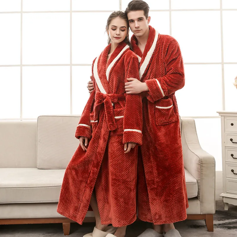 Ночные рубахи для двоих фланелевая ночная рубашка длиной до щиколотки интимное