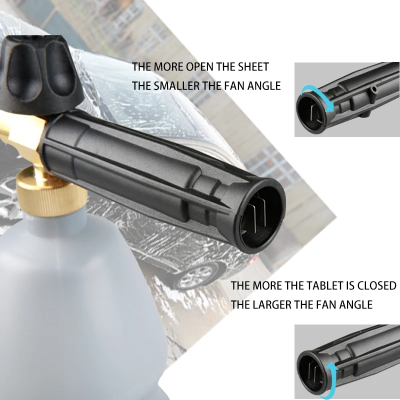 Насадка для мойки высокого давления Sooprinse насадка генератора снежной пены