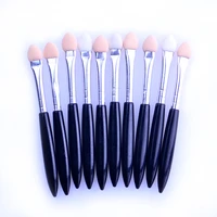 10pcs professional portable eye shadow makeup brushes sponge stick makeup tool newest applicator top quality hot fashion new