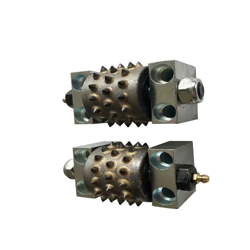 

6PCS free shipping Bush hammer Disc Roller With Support Bush Hammering for Concrete And Stone