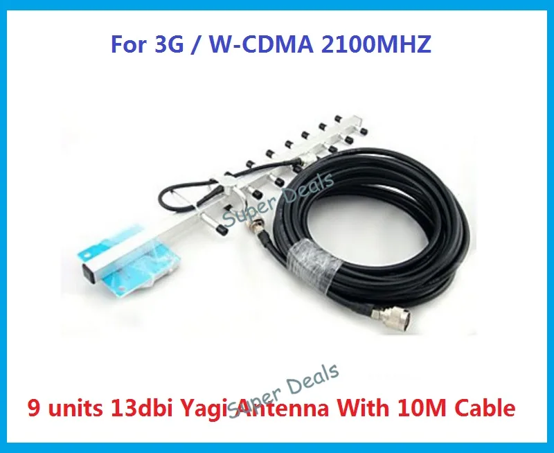Усилитель сигнала ZQTMAX Mini 3G WCDMA UMTS репитер с ЖК дисплеем 2 внутренних антенны