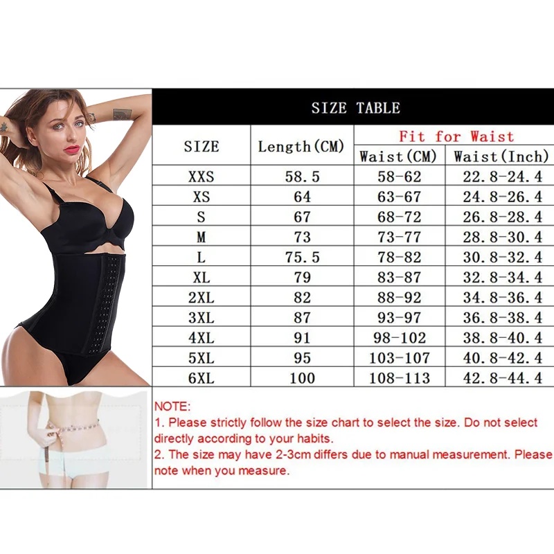 

Latex Waist Trainer Corset Slimming underwear 9 Steel Bone Shapewear Body Shapers Women Corset Waist Shaper Cinta Modeladora