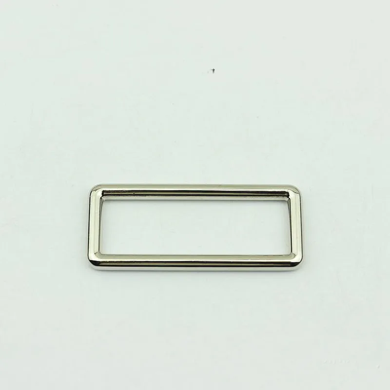 10pcs 50mm Metal Square O D Ring Buckles Bag Adjustable Rectangle Buckle DIY Backpack Straps Shoes Garment Leather Accessories